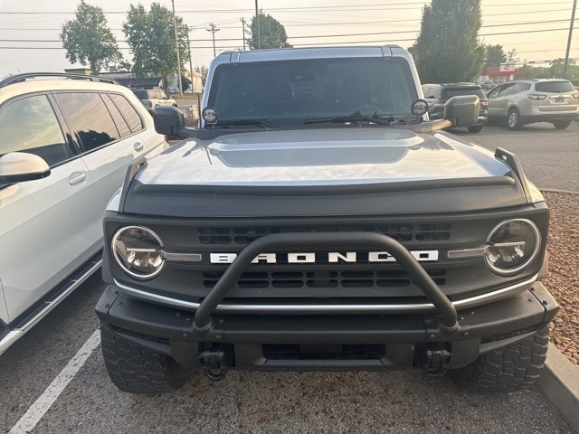 Certified 2022 Ford Bronco 2-Door Black Diamond with VIN 1FMDE5AH9NLB31112 for sale in Franklin, TN