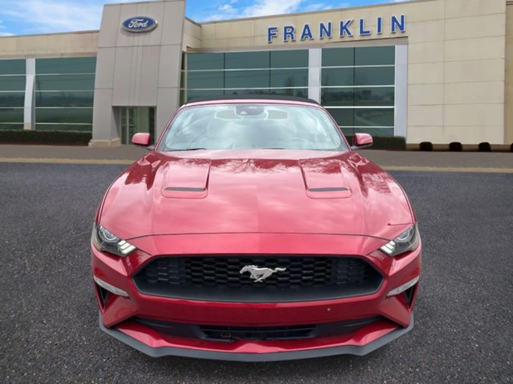 Certified 2022 Ford Mustang Ecoboost Convertible