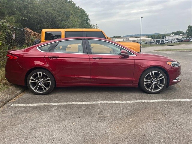 Certified 2017 Ford Fusion Titanium with VIN 3FA6P0K90HR346794 for sale in Franklin, TN