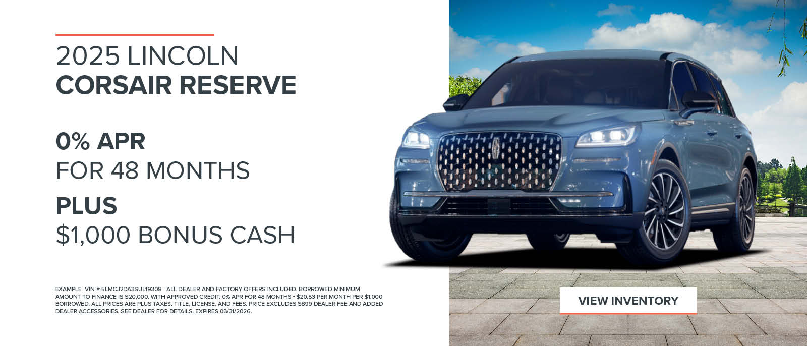 2025 LINCOLN CORSAIR