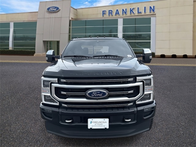 Certified 2022 Ford F-350 Super Duty Platinum with VIN 1FT8W3BT7NEC56091 for sale in Franklin, TN