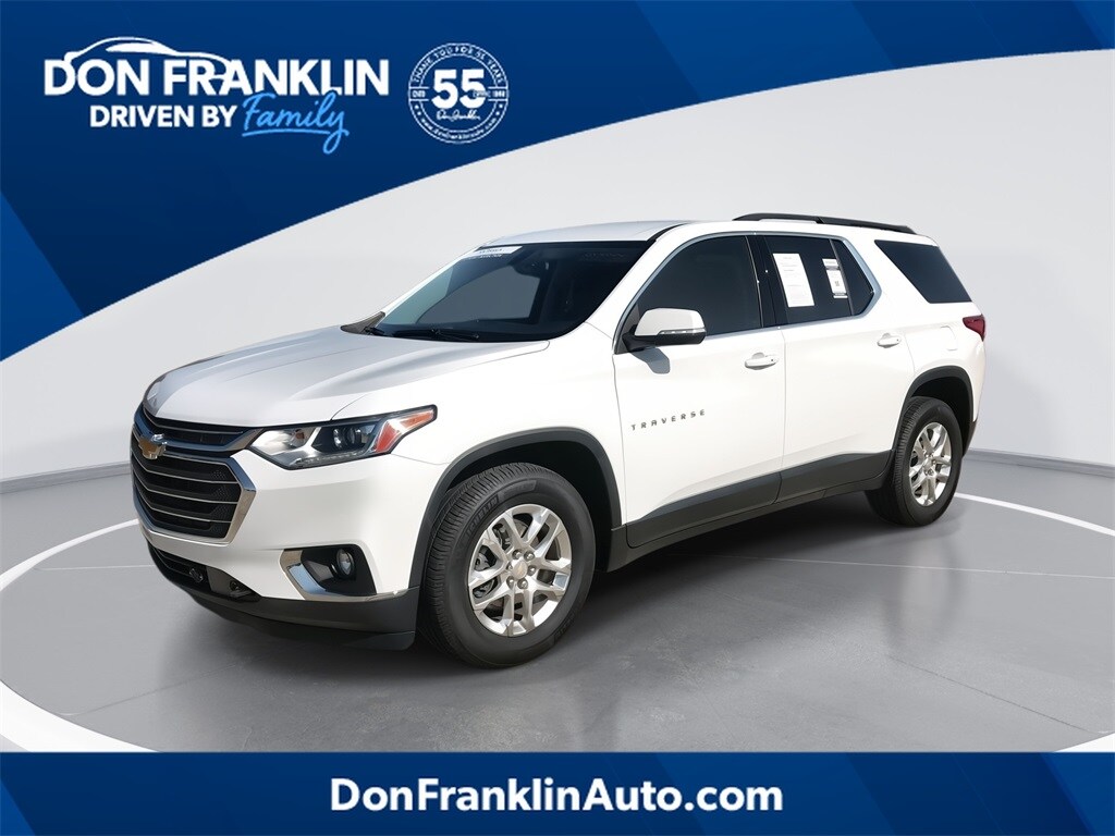 Used 2021 Chevrolet Traverse 3LT with VIN 1GNERHKW9MJ198581 for sale in Columbia, KY