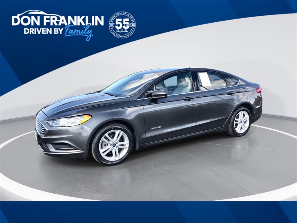 Used 2018 Ford Fusion Hybrid S with VIN 3FA6P0UU5JR122301 for sale in Columbia, KY
