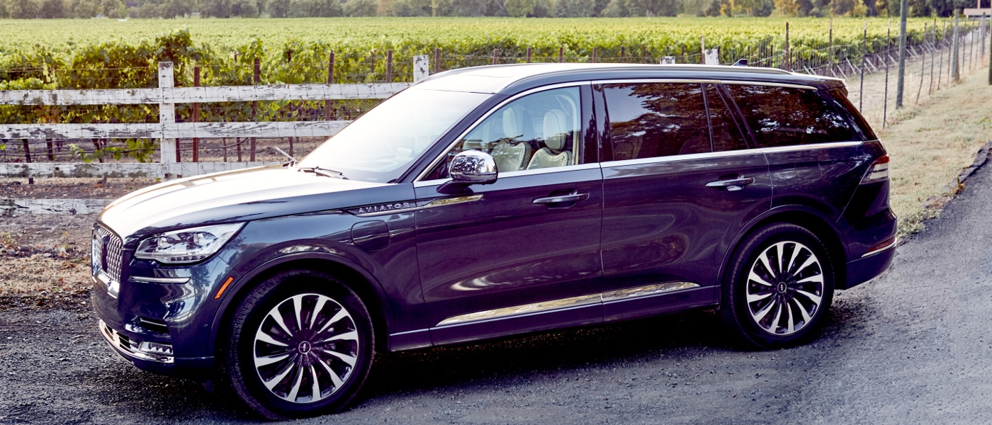 New purple 2020 Lincoln Navigator