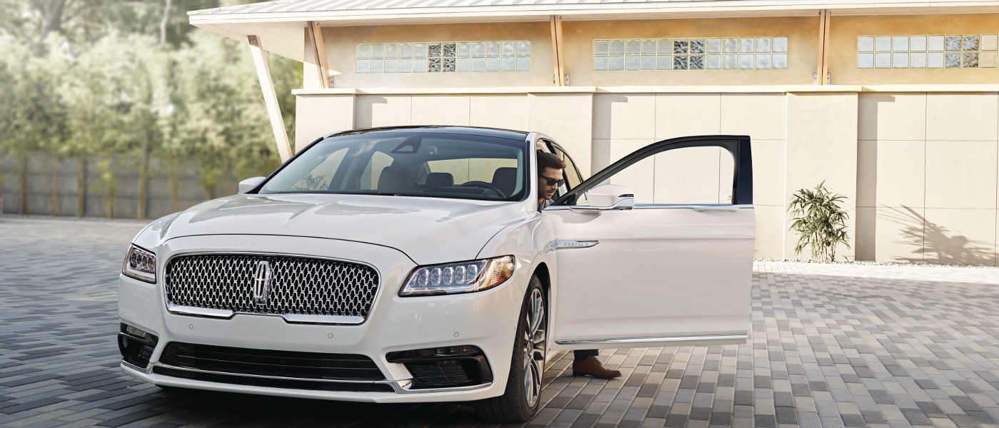 New white 2020 Lincoln Continental