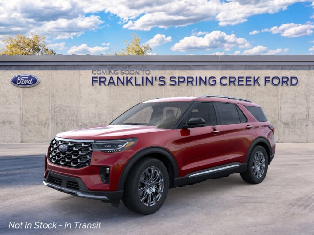 New 2026 Ford Explorer Platinum SUV