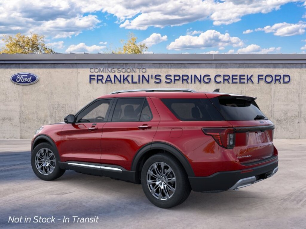 New 2026 Ford Explorer Platinum SUV