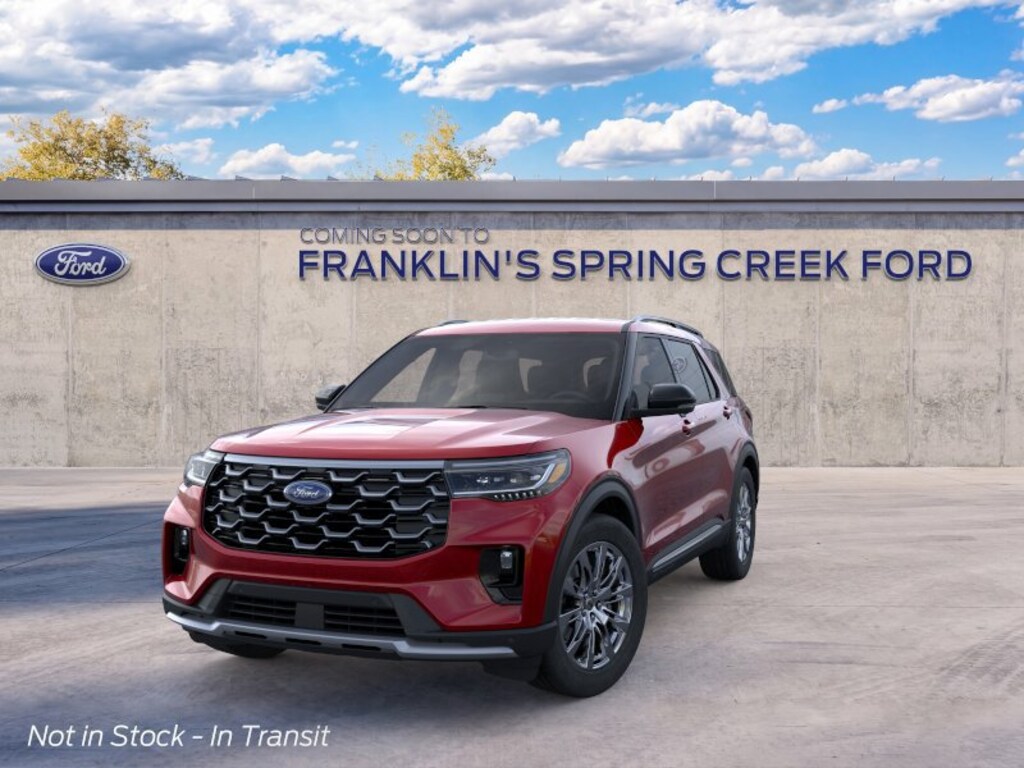 New 2026 Ford Explorer Platinum SUV
