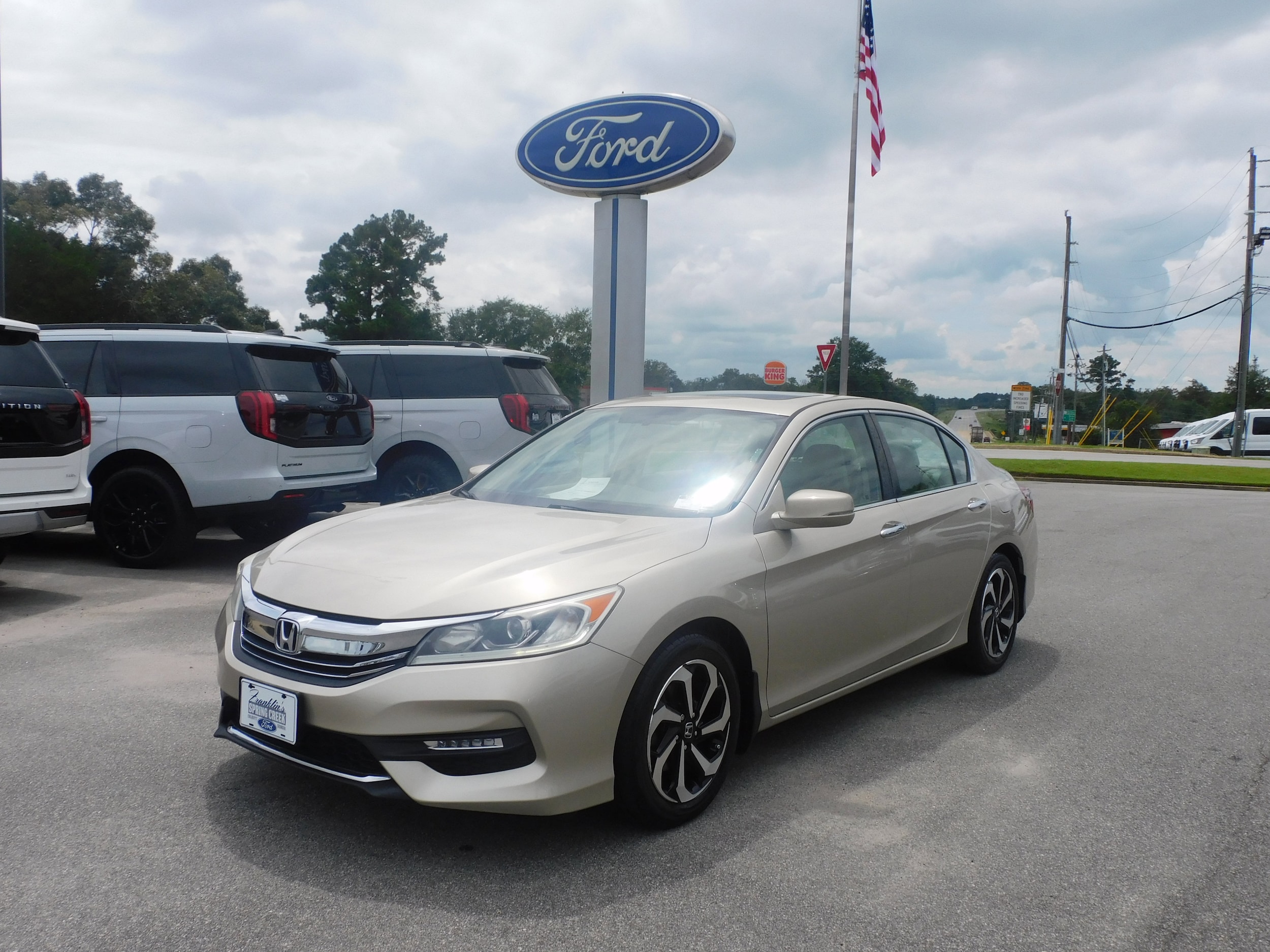 Used 2017 Honda Accord EX-L with VIN 1HGCR2F87HA174893 for sale in Colquitt, GA