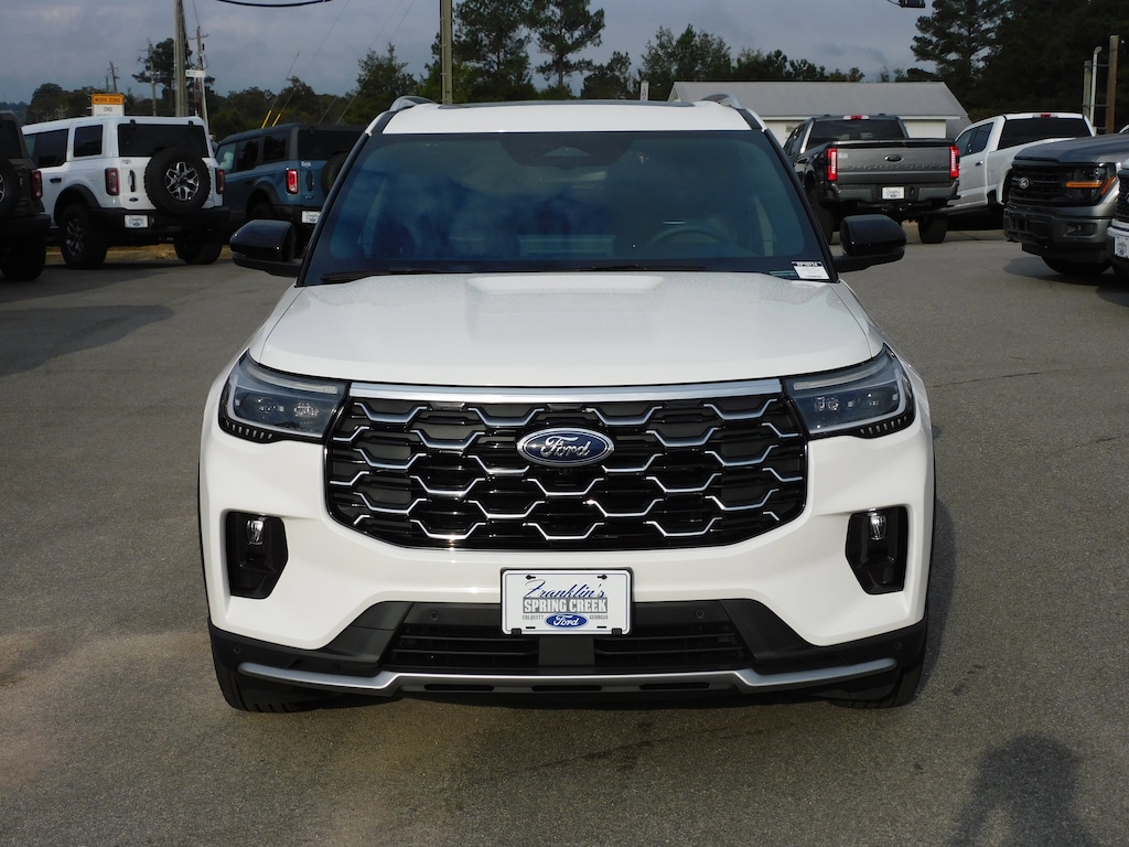 New 2025 Ford Explorer Platinum SUV