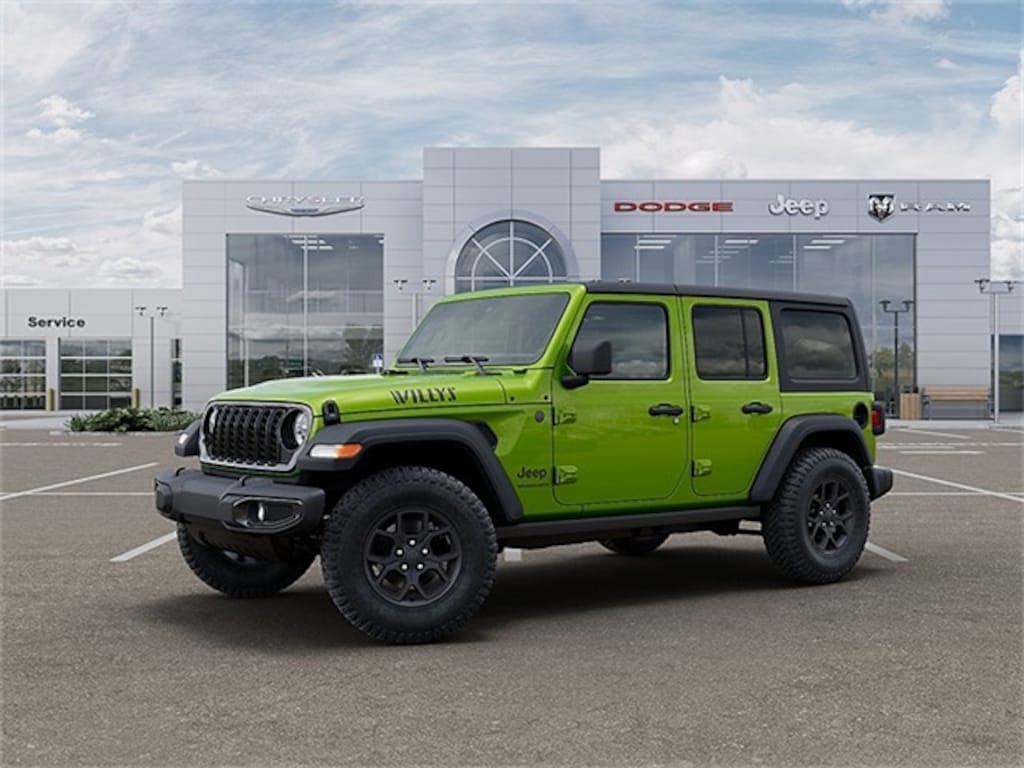 New 2026 Jeep Wrangler 4-DOOR WILLYS Sport Utility