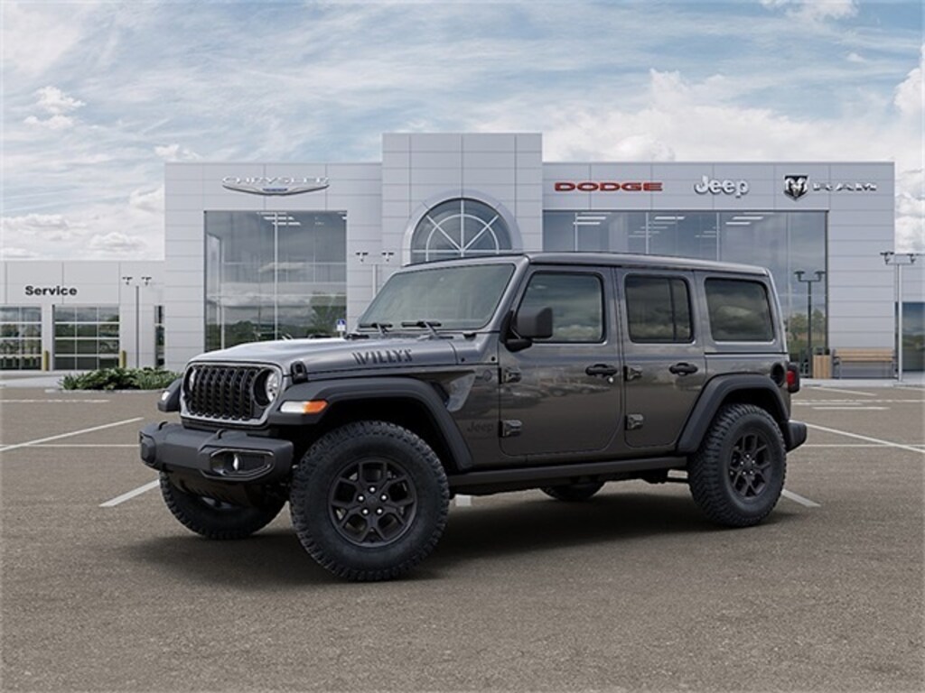 New 2026 Jeep Wrangler 4-DOOR WILLYS Sport Utility