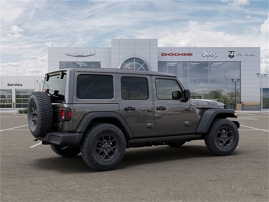 New 2026 Jeep Wrangler 4-DOOR WILLYS Sport Utility