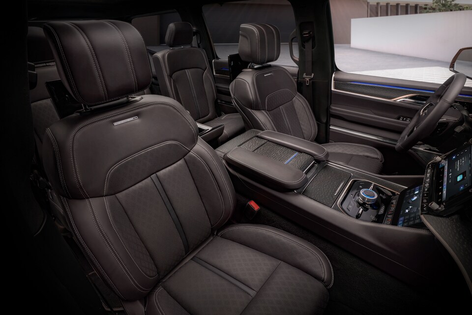 New Jeep Grand Wagoneer interior