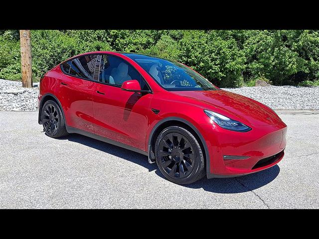 Used 2021 Tesla Model Y Long Range with VIN 5YJYGDEE9MF141196 for sale in Sussex, NJ
