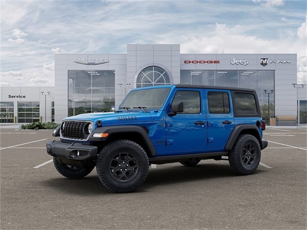 New 2026 Jeep Wrangler 4-DOOR WILLYS Sport Utility