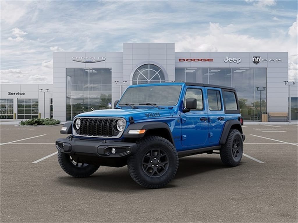 New 2026 Jeep Wrangler 4-DOOR WILLYS Sport Utility