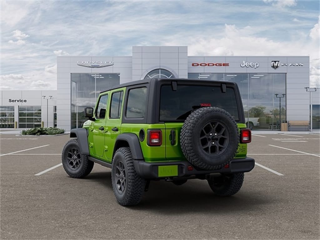 New 2026 Jeep Wrangler 4-DOOR WILLYS Sport Utility