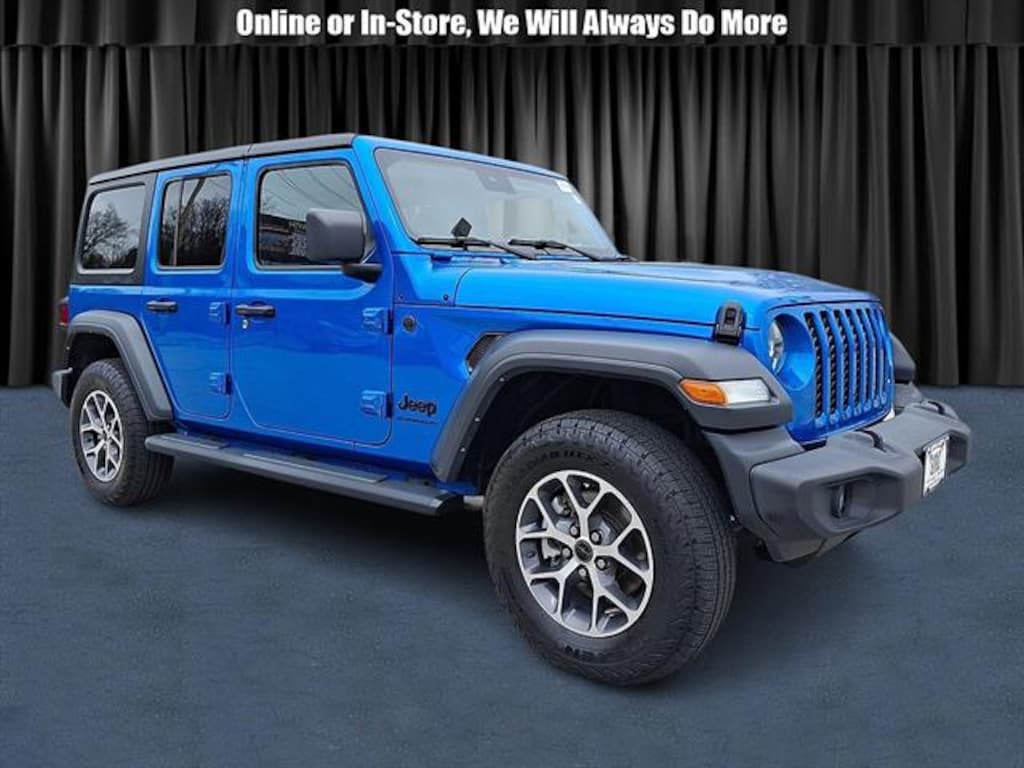 Certified 2024 Jeep Wrangler Sport S SUV
