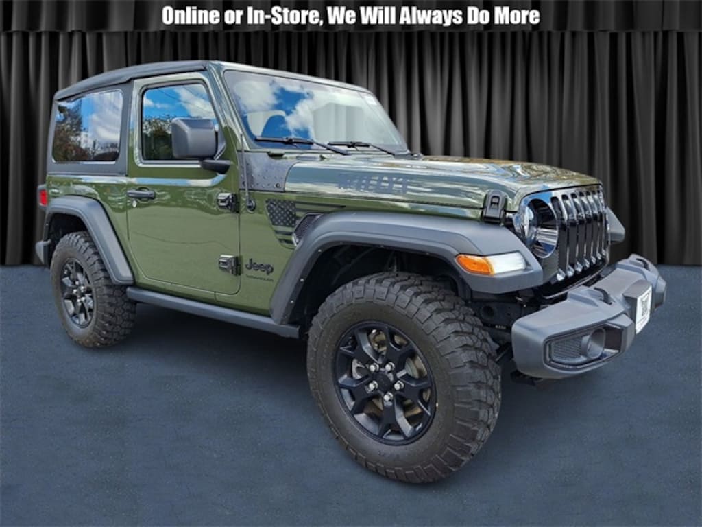 Certified 2021 Jeep Wrangler Willys Sport SUV
