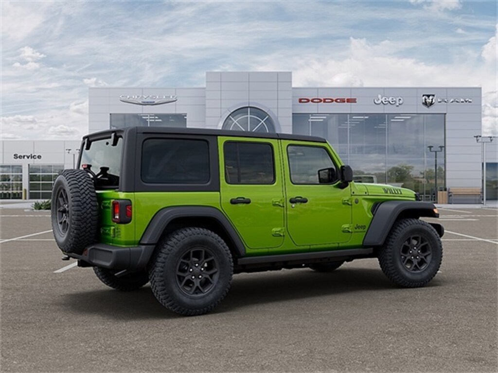 New 2026 Jeep Wrangler 4-DOOR WILLYS Sport Utility