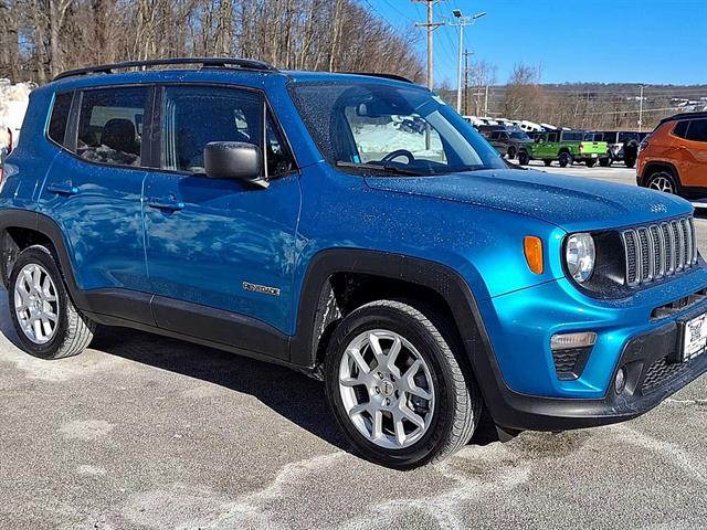 Certified 2022 Jeep Renegade Latitude with VIN ZACNJDB18NPN44146 for sale in Sussex, NJ