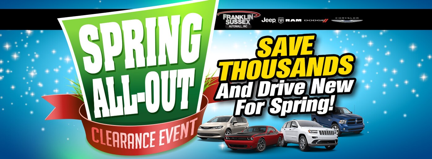 Franklin Sussex Auto Mall Jeep, Dodge & Chrysler dealer New Jersey