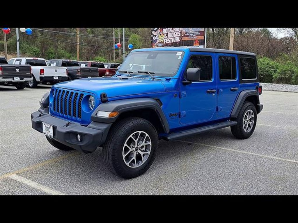 Certified 2024 Jeep Wrangler Sport S SUV