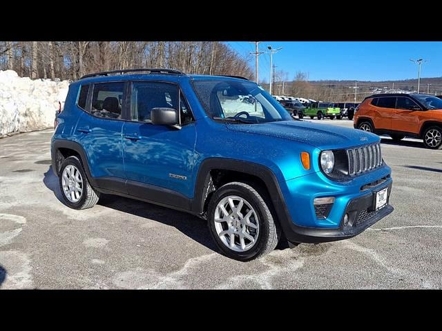 Certified 2022 Jeep Renegade Latitude with VIN ZACNJDB18NPN44146 for sale in Sussex, NJ
