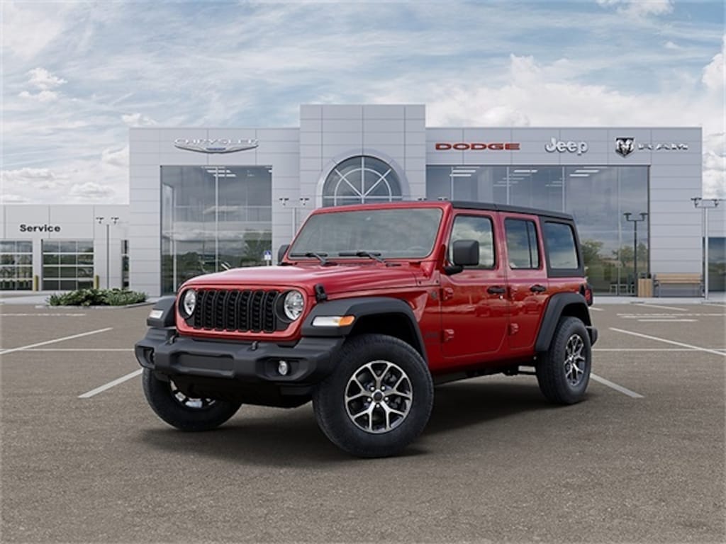 New 2026 Jeep Wrangler 4-DOOR SPORT S Sport Utility