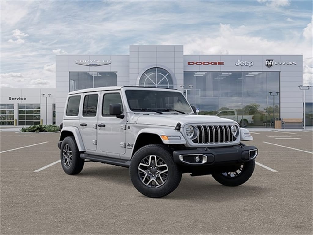 New 2025 Jeep Wrangler 4-DOOR SAHARA Sport Utility