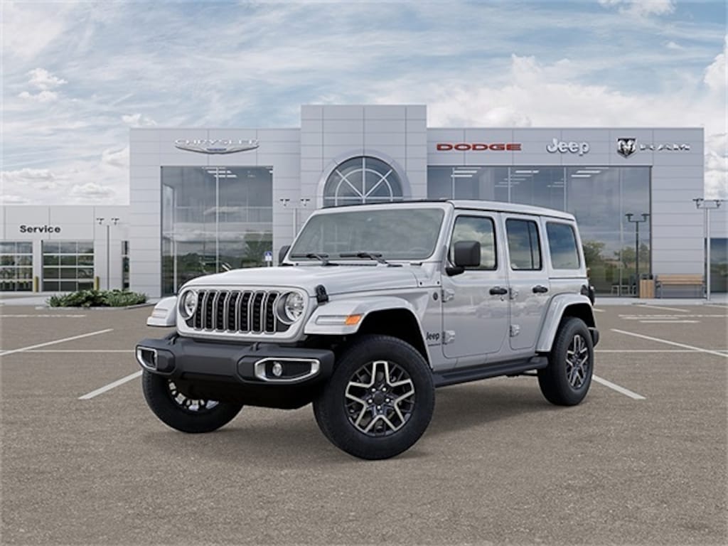 New 2025 Jeep Wrangler 4-DOOR SAHARA Sport Utility