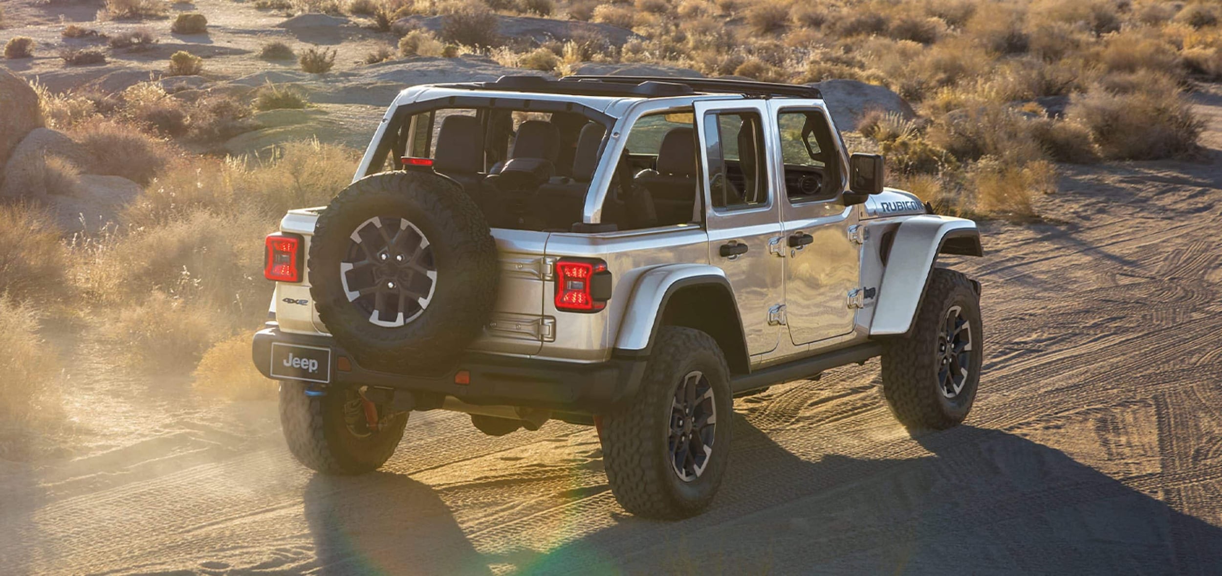 Jeep Wrangler off road
