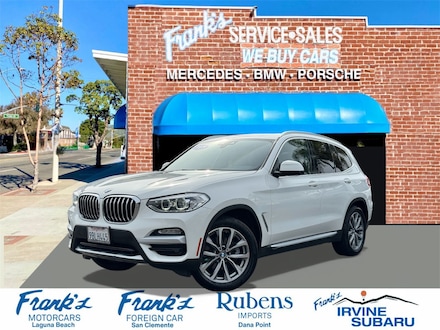 2019 BMW X3 sDrive30i SUV