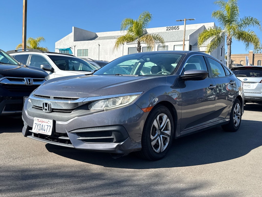 Used 2017 Honda Civic LX Sedan
