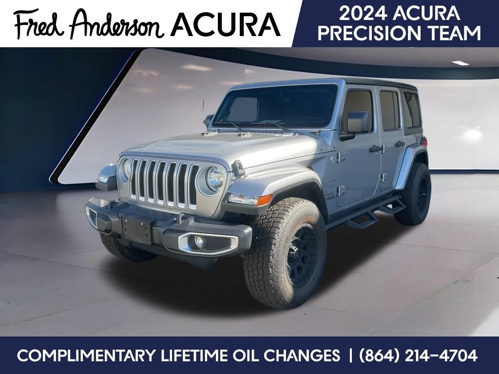 Used 2021 Jeep Wrangler Unlimited Sahara SUV