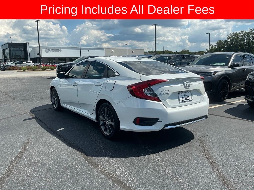 Used 2019 Honda Civic EX-L Sedan