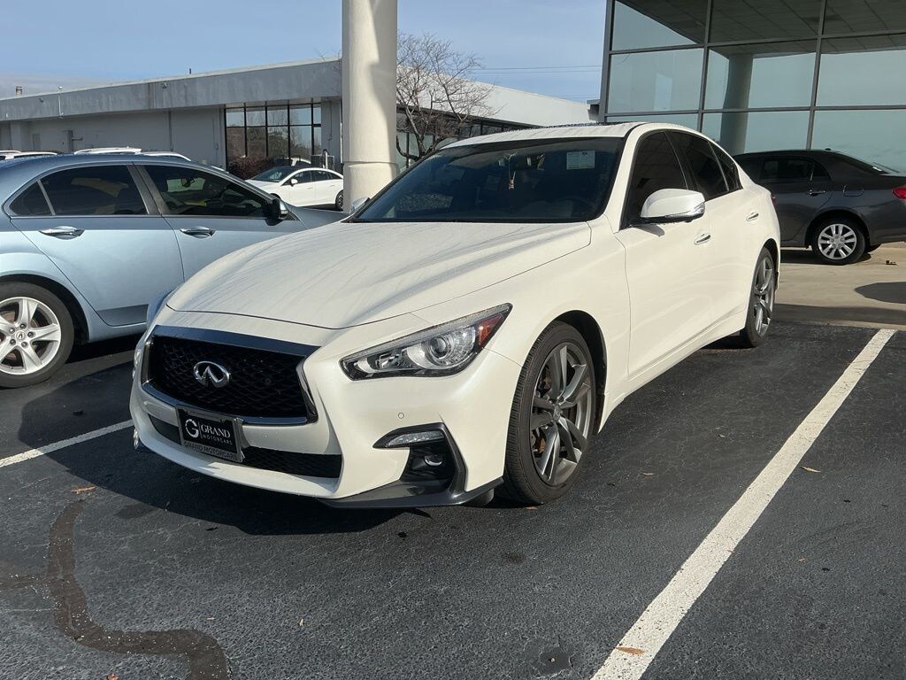 Used 2021 INFINITI Q50 3.0t SIGNATURE EDITION Sedan