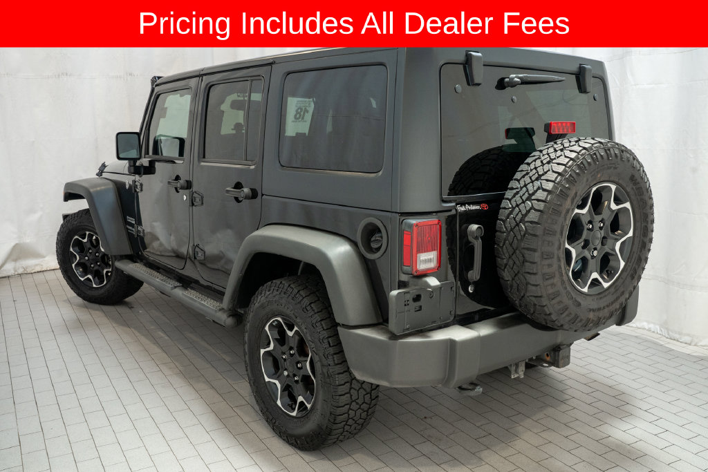 Used 2018 Jeep Wrangler JK Unlimited Sport 4x4 SUV