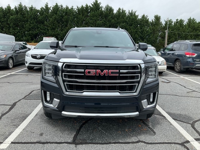 Used 2021 GMC Yukon SLT with VIN 1GKS2BKD8MR375879 for sale in Raleigh, NC