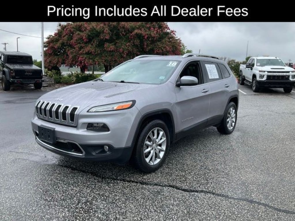Used 2018 Jeep Cherokee Limited SUV