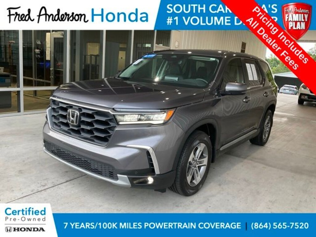 Certified 2023 Honda Pilot EX-L 7 Passenger SUV
