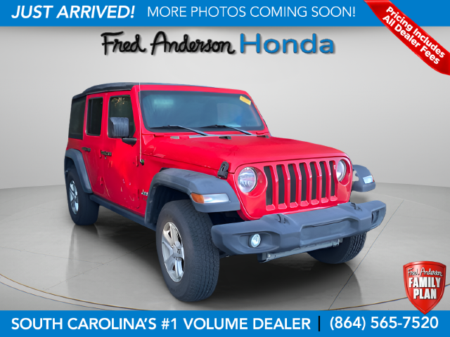 Used 2018 Jeep Wrangler Unlimited Sport 4x4 SUV