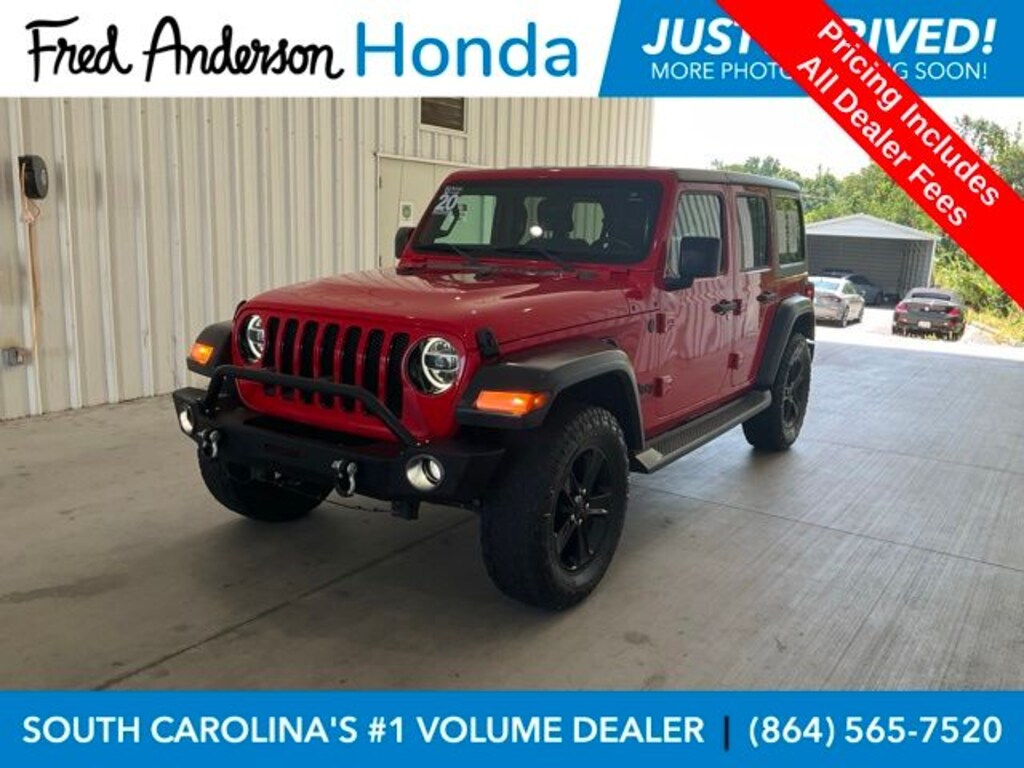 Used 2020 Jeep Wrangler Unlimited Sport SUV