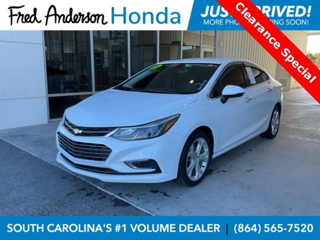 Used 2017 Chevrolet Cruze Premier Auto Sedan