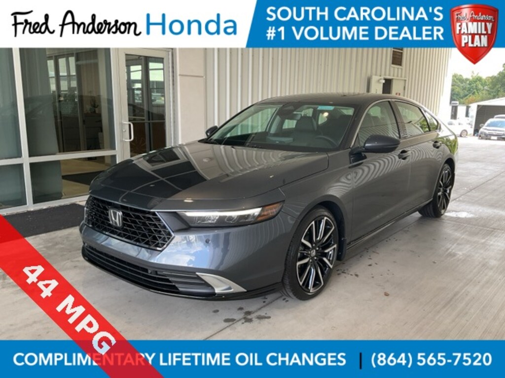 New 2025 Honda Accord Hybrid Touring Sedan