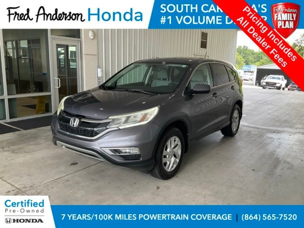Certified 2015 Honda CR-V EX FWD SUV