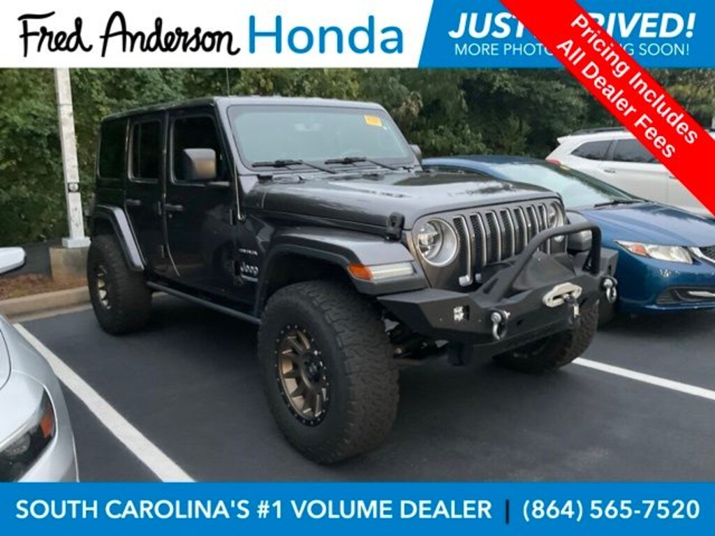 Used 2018 Jeep Wrangler Unlimited Sahara 4x4 SUV