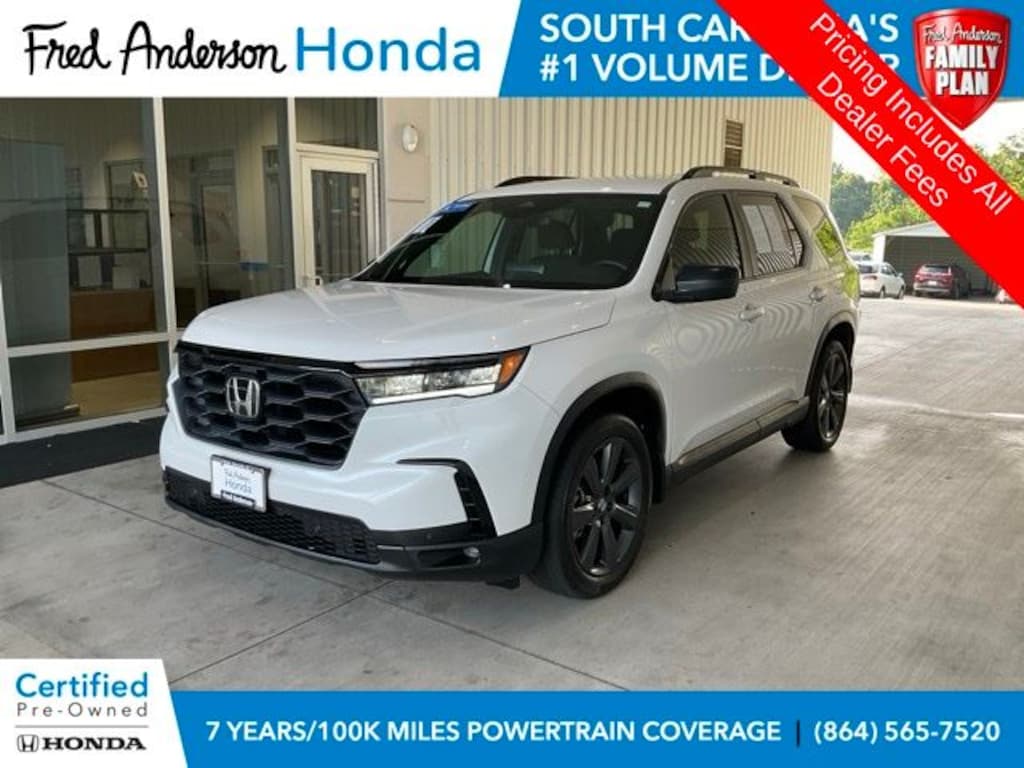 Certified 2025 Honda Pilot Sport SUV