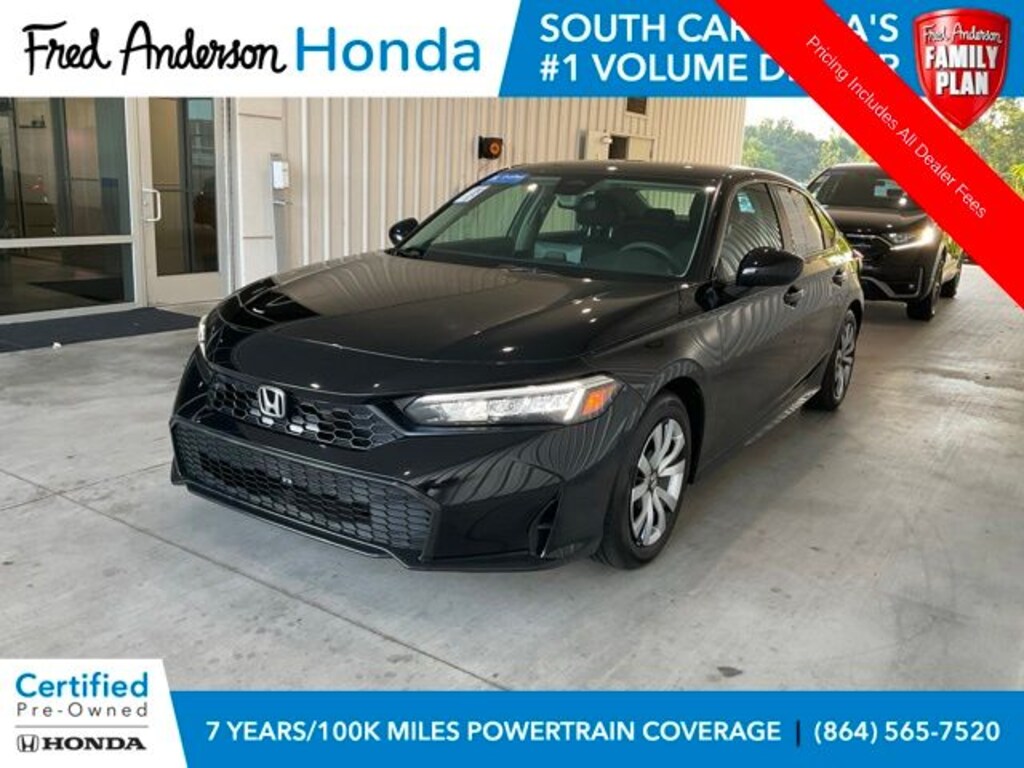 Certified 2026 Honda Civic LX Sedan